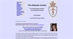Desktop Screenshot of alabaster.org.uk