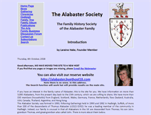 Tablet Screenshot of alabaster.org.uk